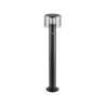 Borne TAHA II 70 SENSOR 2200/2700 K IP54 cylindrique noir bord de mer - SLV - 1010200