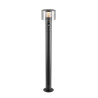 Borne TAHA II 90 SENSOR 2200/2700 K IP54 cylindrique noir bord de mer - SLV - 1010201