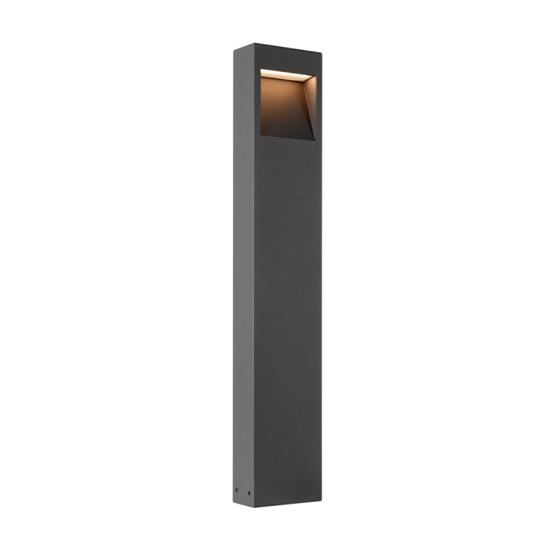 Borne QUAD PRO 90 DALI 2200 K IP65 rectangulaire gris bord de mer - SLV - 1010202