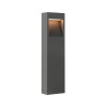 Borne QUAD PRO 60 DALI 2200 K IP65 rectangulaire gris bord de mer - SLV - 1010204