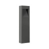 Borne QUAD PRO 60 DALI 2200 K IP65 rectangulaire gris bord de mer - SLV - 1010204