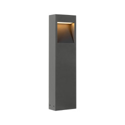 Borne QUAD PRO 60 DALI 2700 K IP65 rectangulaire gris bord de mer - SLV - 1010205