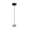 Lampadaire PANTILO ROPE 27 E27 max. 1 x 15 W IP20 gris/argent - SLV - 1010207