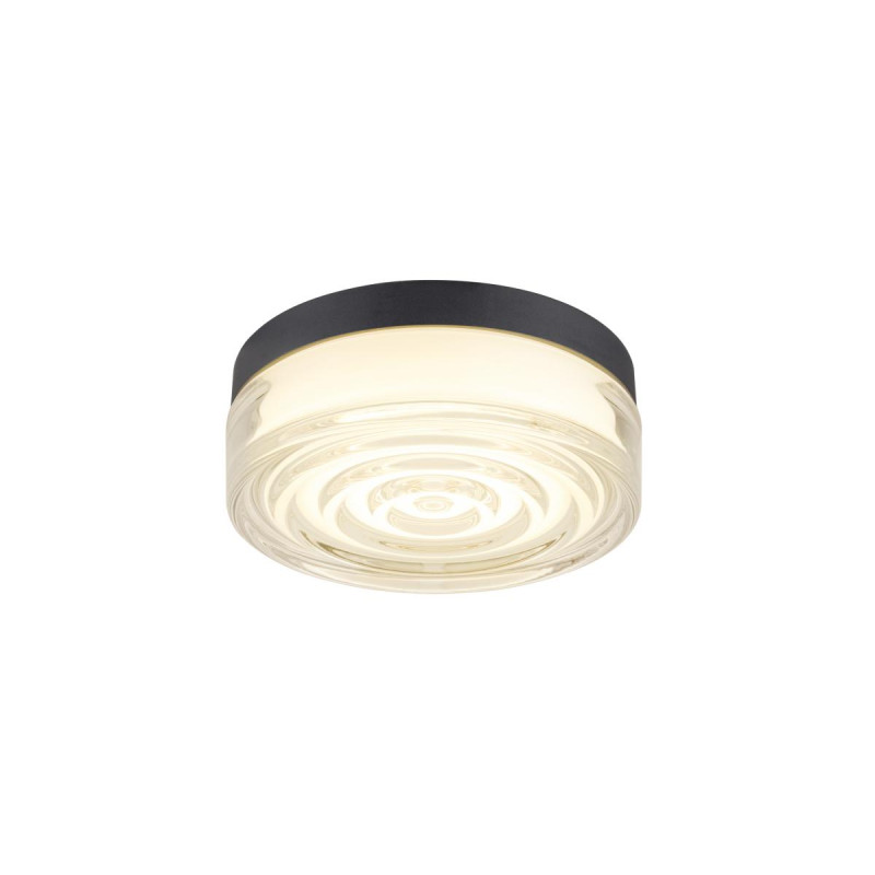 Plaf. et appl. CYFT WAVE XL 2700/3000/4000&nbsp;K 15&nbsp;W PHASE IP65 noir /transp. - SLV - 1010211