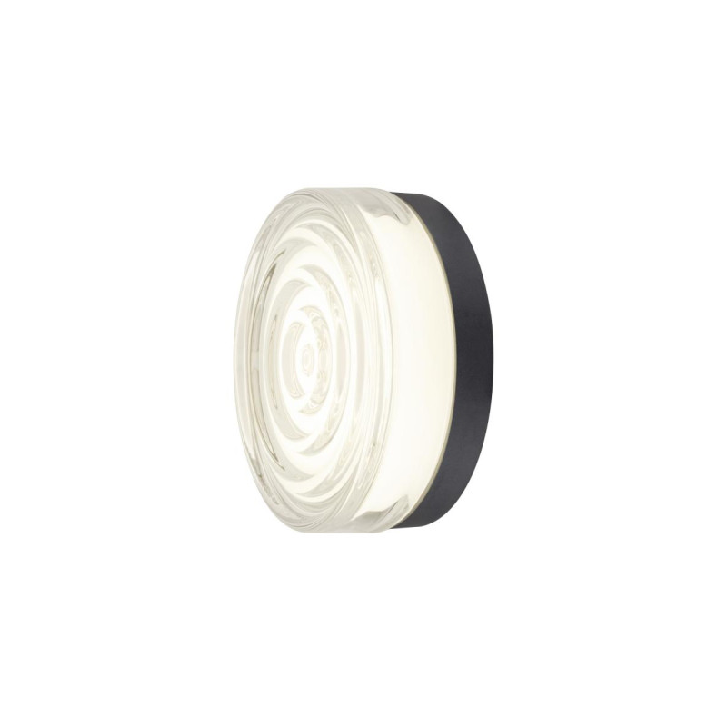 Plaf. et appl. CYFT WAVE XL 2700/3000/4000&nbsp;K 15&nbsp;W PHASE IP65 noir /transp. - SLV - 1010211