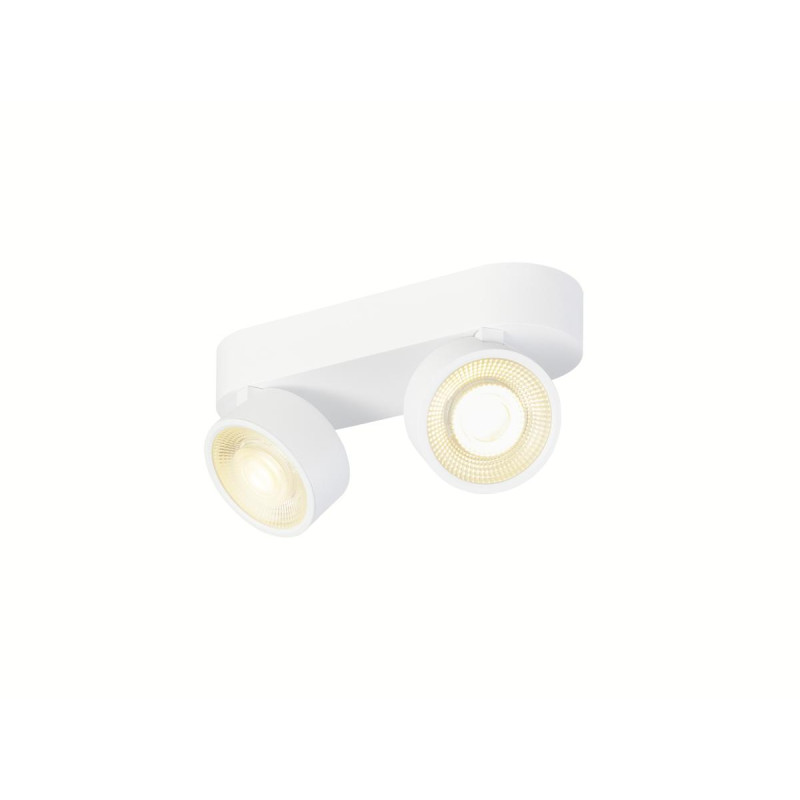 Plafonnier et applique KALU 2.0 intérieur double blanc 19W 3000K PHASE - SLV - 1010269
