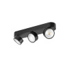 Plafonnier et applique KALU 2.0 intérieur triple noir 28W 2700K PHASE - SLV - 1010270