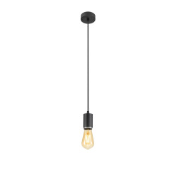 Suspension LALU® intérieur longueur 200 cm base E27 1 x max. 10&nbsp;W noir - SLV - 1010285