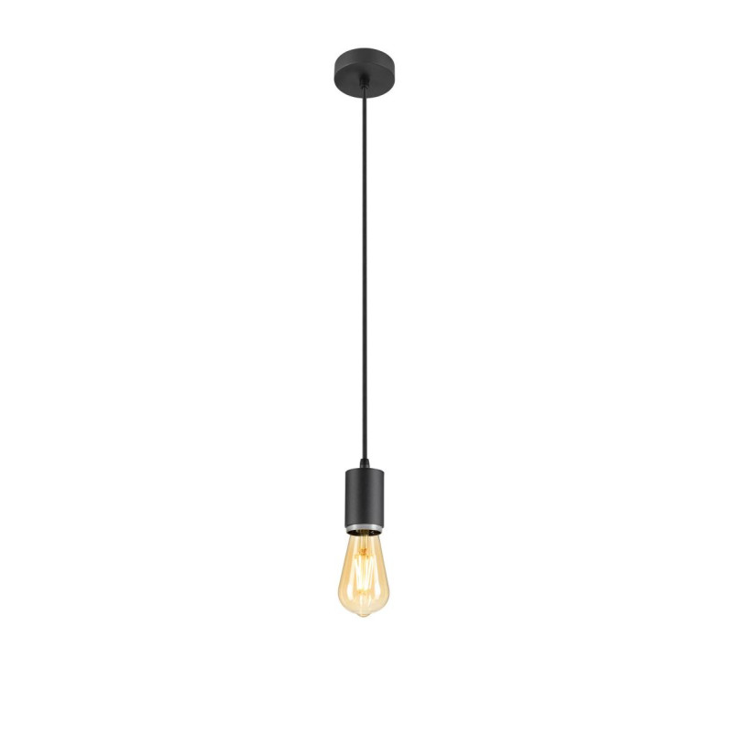 Suspension LALU® intérieur longueur 200 cm base E27 1 x max. 10&nbsp;W noir - SLV - 1010285