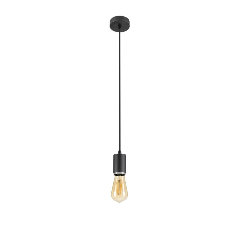 Suspension LALU® intérieur longueur 200 cm base E27 1 x max. 10&nbsp;W noir - SLV - 1010285