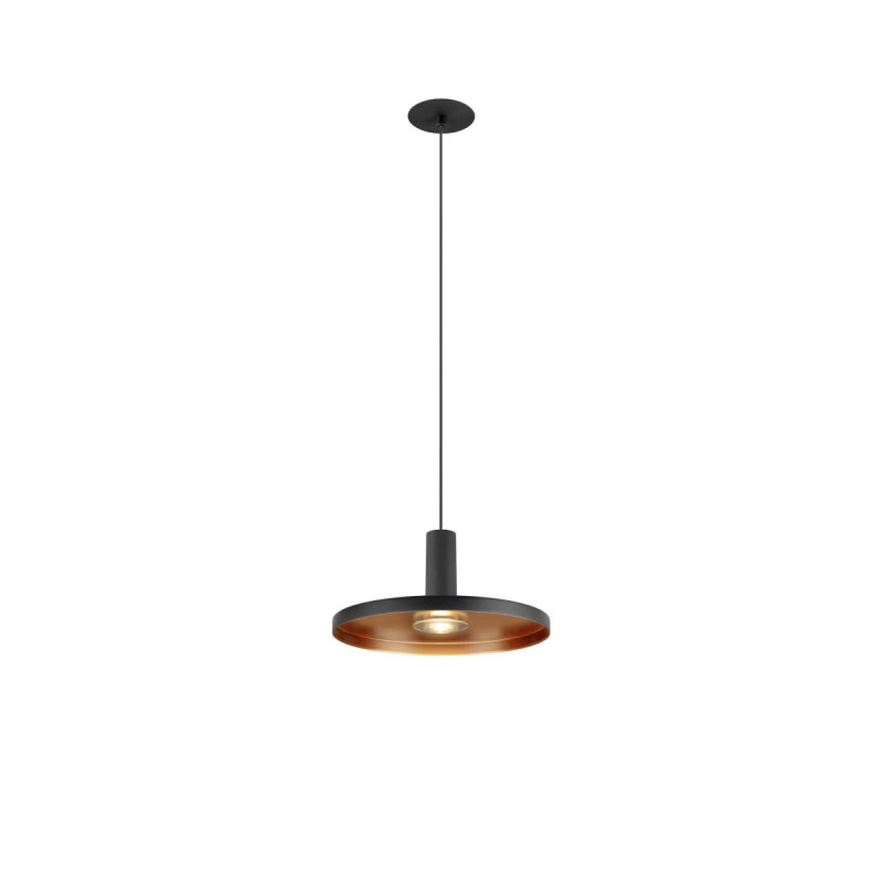 Susp. LALU® base LED Mix&Match encastré long. 2M 2700/3000K PHASE noir - SLV - 1010286
