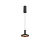 Susp. LALU® base LED Mix&Matchen saillie long. 2M 2700/3000K PHASE noir - SLV - 1010287