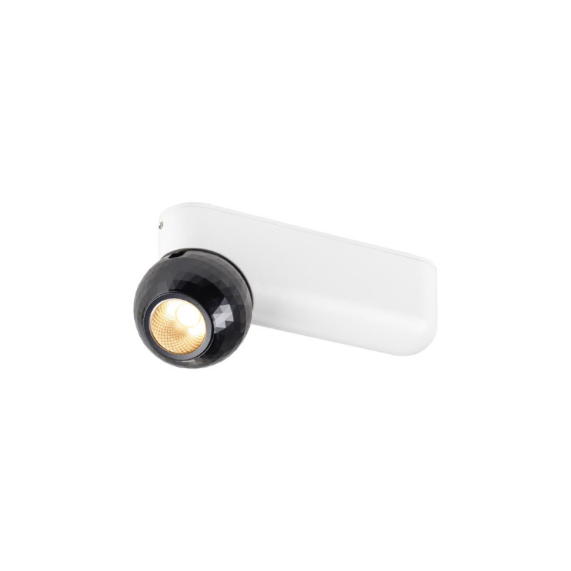 Plafonnier et applique DYSKO PHASE 2700K 67 W 36° blanc / noir - SLV - 1010301
