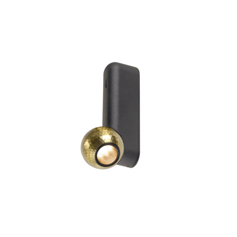 Plafonnier et applique DYSKO switch PHASE 2700K 67 W 36° noir / or - SLV - 1010312