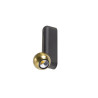 Plafonnier et applique DYSKO switch PHASE 2700K 67 W 36° noir / or - SLV - 1010312