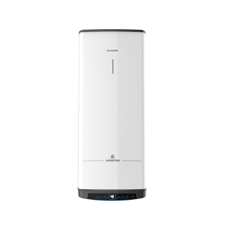 Chauffe-eau électrique connecté vertical mural carré QUADRIS 150L - ARISTON - 3060884