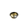 Spot encastré DYSKO rond PHASE 2700K 64 W 36° noir / or - SLV - 1010353
