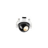 Spot encastré DYSKO rond PHASE 2700K 64 W 36° blanc / noir - SLV - 1010354