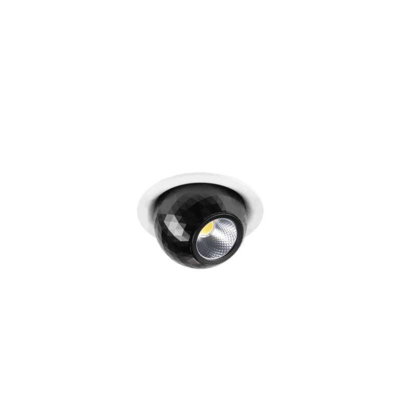 Spot encastré DYSKO rond PHASE 2700K 64 W 36° blanc / noir - SLV - 1010354