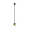 Suspension DYSKO PHASE longueur de suspension 200&nbsp;cm 2700&nbsp;K 36° noir / or - SLV - 1010359