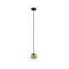 Suspension DYSKO PHASE longueur de suspension 200&nbsp;cm 2700&nbsp;K 36° noir / or - SLV - 1010359