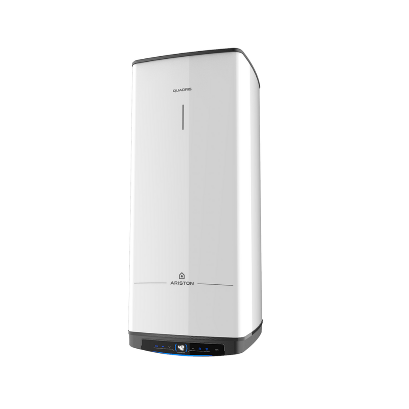 Chauffe-eau électrique connecté vertical mural carré QUADRIS 150L - ARISTON - 3060884