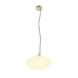 Suspension OLYPSO 40 E27 longueur de suspension 400&nbsp;cm 1 x max. 40&nbsp;W or - SLV - 1010414