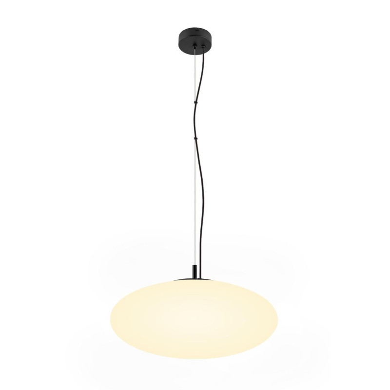 Suspension OLYPSO 50 E27 longueur de suspension 400&nbsp;cm 1 x max. 40&nbsp;W noir - SLV - 1010415