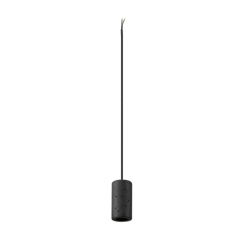 E27 FITU PD suspension stone longueur 500 cm câble nu 1 x max. 15 W noir - SLV - 1010417