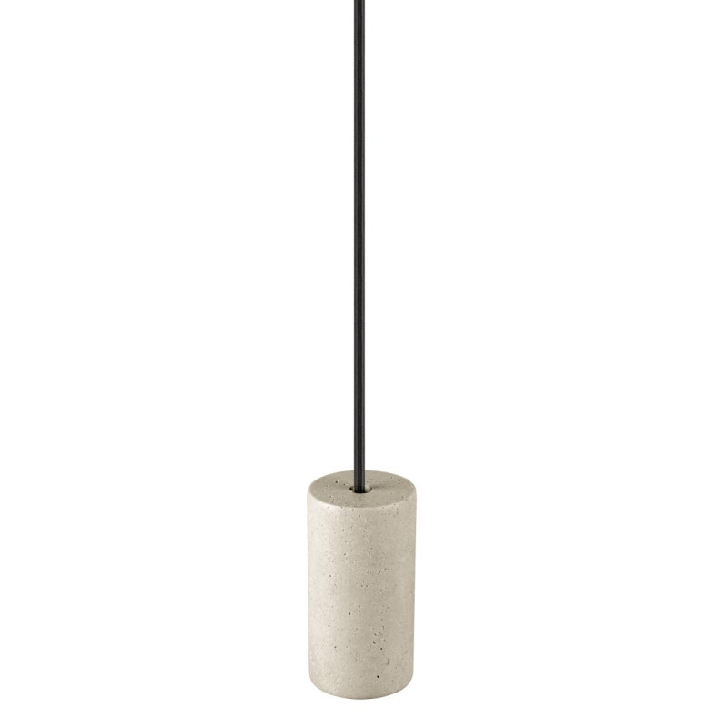 E27 FITU PD suspension stone long. 500cm câble nu 1 x max. 15 W beige - SLV - 1010418