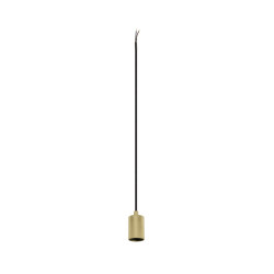 E27 FITU PD suspension rainuré long. 500 cm câble nu 1 x max. 15 W or - SLV - 1010421