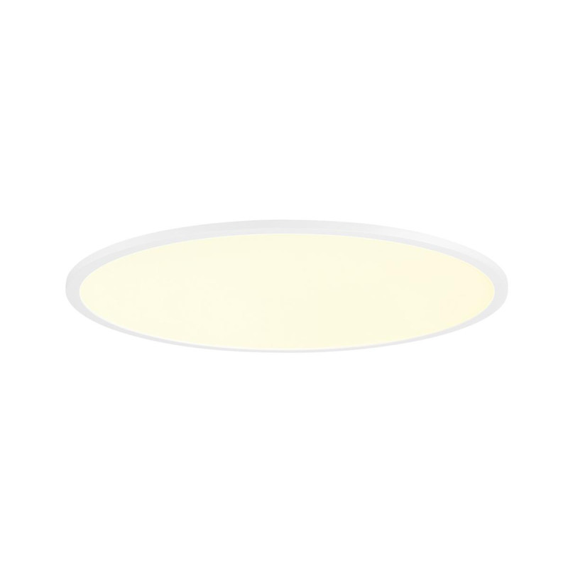 Plafonnier PANEL 60 rond PHASE 3000/4000K 29 W 90° blanc - SLV - 1010422