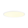 Plafonnier PANEL 60 rond DALI 3000/4000K 29 W 90° blanc - SLV - 1010424