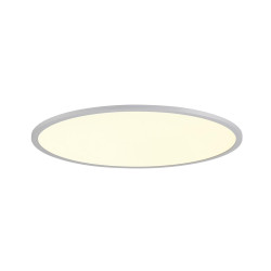 Plafonnier PANEL 60 rond DALI 3000/4000K 29 W 90° gris - SLV - 1010425