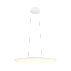 Suspension PANEL 60 rond PHASE longueur 200 cm 3000/4000K 90° blanc - SLV - 1010426