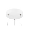Suspension PANEL 60 rond PHASE longueur 200 cm 3000/4000K 90° blanc - SLV - 1010426