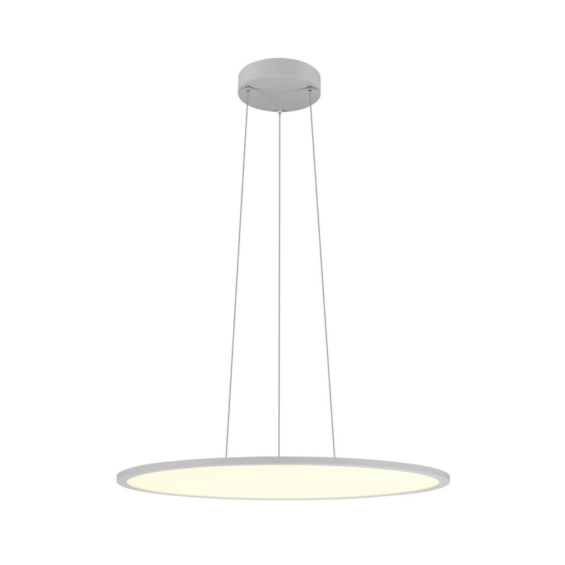 Suspension PANEL 60 rond PHASE longueur 200 cm 3000/4000K 90° gris - SLV - 1010427