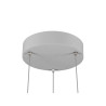 Suspension PANEL 60 rond PHASE longueur 200 cm 3000/4000K 90° gris - SLV - 1010427