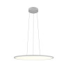 Suspension PANEL 60 rond PHASE longueur 200 cm 3000/4000K 90° gris - SLV - 1010427