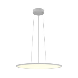 Suspension PANEL 60 rond DALI longueur 200 cm 3000/4000K 90° gris - SLV - 1010429