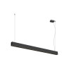 Suspension GLENOS® PRO 12&nbsp;m DALI UGR16 longueur 210 cm 3000K 75° noir - SLV - 1010510