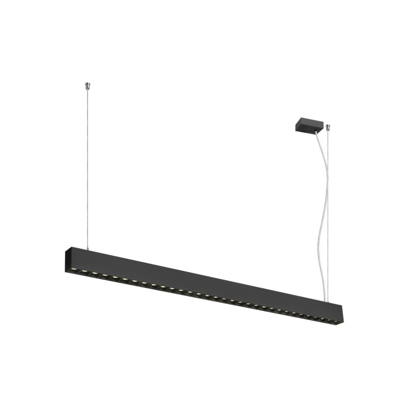Suspension GLENOS® PRO 12&nbsp;m DALI UGR16 longueur 210 cm 4000K 75° noir - SLV - 1010512