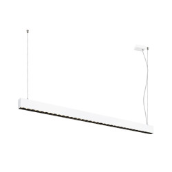 Suspension GLENOS® PRO 15&nbsp;m DALI UGR16 long. 210 cm 3000K blanc / noir - SLV - 1010513
