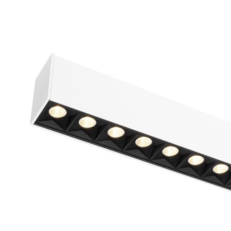 Suspension GLENOS® PRO 15&nbsp;m DALI UGR16 long. 210 cm 3000K blanc / noir - SLV - 1010513