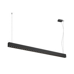 Suspension GLENOS® PRO 15&nbsp;m DALI UGR16 longueur 210 cm 3000K 75° noir - SLV - 1010514