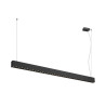 Suspension GLENOS® PRO 15&nbsp;m DALI UGR16 longueur 210 cm 3000K 75° noir - SLV - 1010514