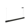 Suspension GLENOS® PRO 15&nbsp;m DALI UGR16 longueur 210 cm 3000K 75° noir - SLV - 1010514