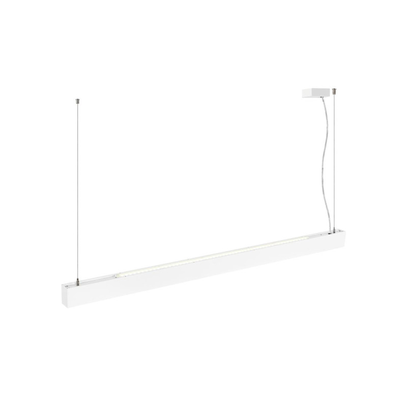 Suspension GLENOS® PRO 15&nbsp;m DALI UGR16 long. 210 cm 4000K blanc / noir - SLV - 1010515