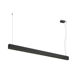 Suspension GLENOS® PRO 15&nbsp;m DALI UGR16 longueur 210 cm 4000K 75° noir - SLV - 1010516