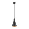 Suspension LALU® SET base E27 CONE 15 long. 200&nbsp;cm source E27 incluse noir - SLV - 1010785